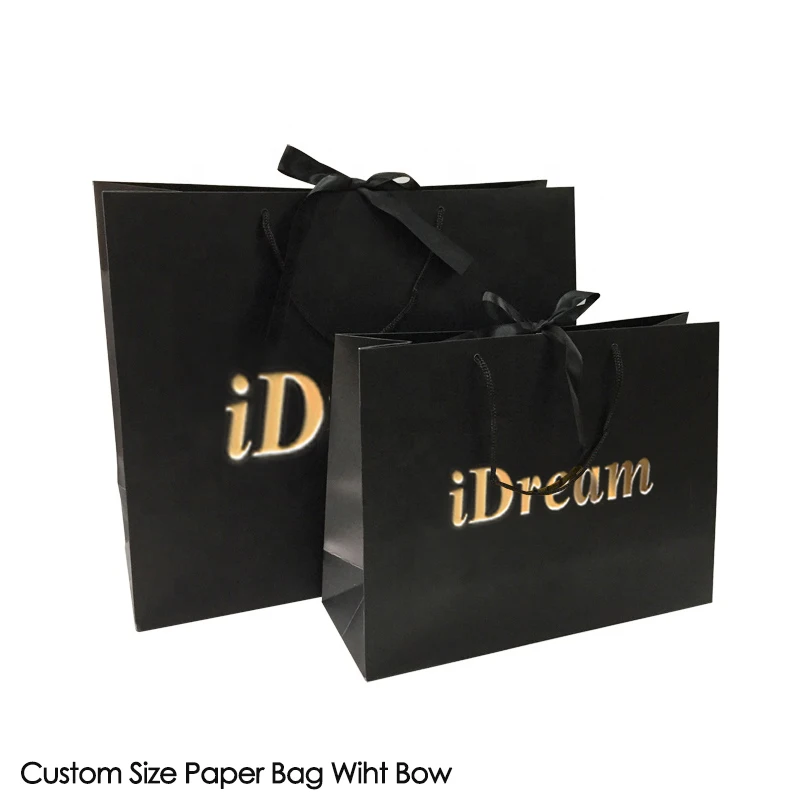 

Wholesale Custom Printed Rope Handles Luxury Retail Gift Shopping Paper Bag