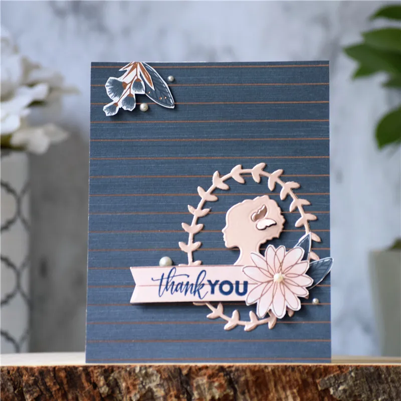 DiyArts 2 Pcs/lot Metal Cutting Dies Scrapbooking For Card Making DIY Embossing Cuts New Craft Girl Surrounded By Olive Branches
DiyArts 2 Pcs/lot Metal Cutting Dies Scrapbooking For Card Making DIY Embossing Cuts New Craft Girl Surrounded By Olive Branches