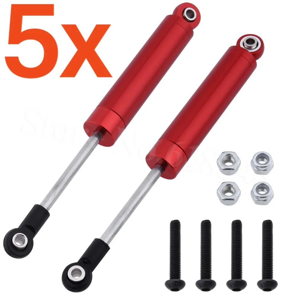 5pair Front/Rear Aluminum Shock Absorber 112mm for 1/10 Axial Wraith Spawn AX90056 RC Replacement
5pair Front/Rear Aluminum Shock Absorber 112mm for 1/10 Axial Wraith Spawn AX90056 RC Replacement