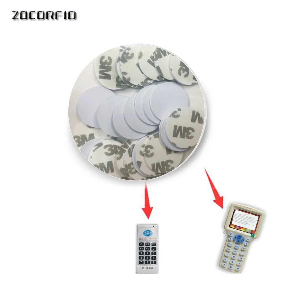 10pcs/lot coin style waterproof T5557/T5567 125KHZ RFID coil card/RFID T5557 rewritable chips for copier / white - 25mm
10pcs/lot coin style waterproof T5557/T5567 125KHZ RFID coil card/RFID T5557 rewritable chips for copier / white - 25mm