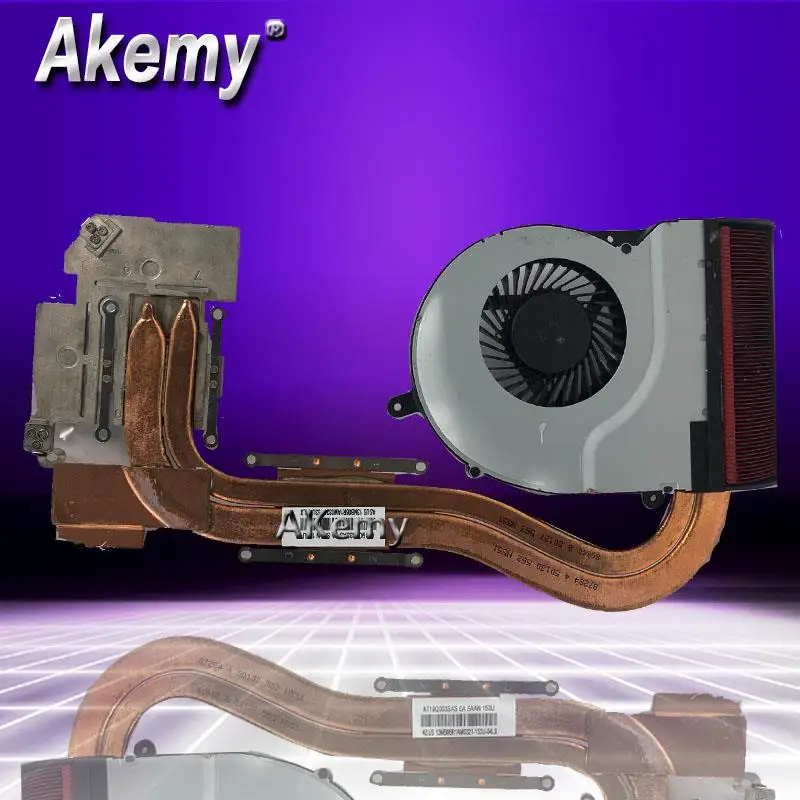 Akemy For ASUS N551 N551JM G551JM G551JW G551JX N551JK N551JX N551JW Laptop CPU Cooling Fan Heatsink Heat Sink Cooler Radiator
Akemy For ASUS N551 N551JM G551JM G551JW G551JX N551JK N551JX N551JW Laptop CPU Cooling Fan Heatsink Heat Sink Cooler Radiator