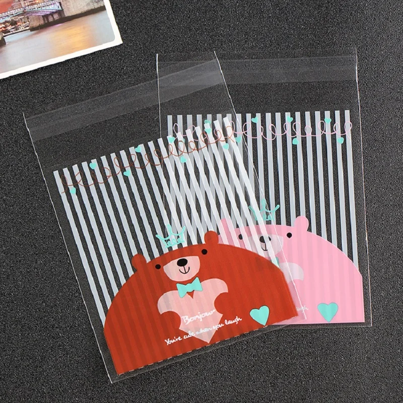 25Pcs Cute Crown Bear Adhesive Bag Cookies Gift Baking Bags Birthday Party Candy Biscuits Bag Food Handmade Soap Packaging Bags
25Pcs Cute Crown Bear Adhesive Bag Cookies Gift Baking Bags Birthday Party Candy Biscuits Bag Food Handmade Soap Packaging Bags