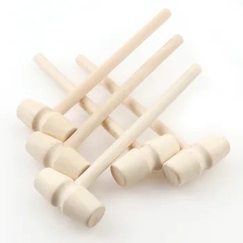 2Pcs/set Round Flatback Wooden Hammer Decorative For Clothing Fabric DIY Handmade Tool Accessories Children Wood Flat Toy Gavel
2Pcs/set Round Flatback Wooden Hammer Decorative For Clothing Fabric DIY Handmade Tool Accessories Children Wood Flat Toy Gavel
