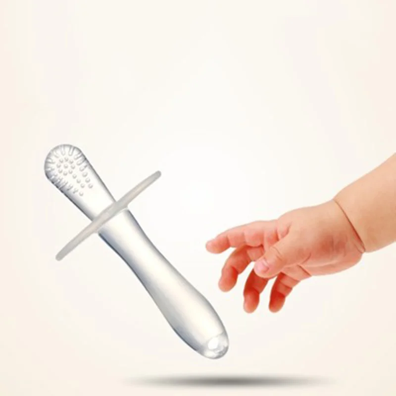 Baby Teething Stick Liquid Silicone BPA Free Teether Toy 1Pcs Infant Training Massage ToothBrush for Newborn Transparent Teether
Baby Teething Stick Liquid Silicone BPA Free Teether Toy 1Pcs Infant Training Massage ToothBrush for Newborn Transparent Teether