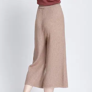 2020 Spring New Arrival Thick High Waist Loose Wide Leg Pants Solid Color Ankle-Length Striped Woolen Trousers Free Shipping
2020 Spring New Arrival Thick High Waist Loose Wide Leg Pants Solid Color Ankle-Length Striped Woolen Trousers Free Shipping