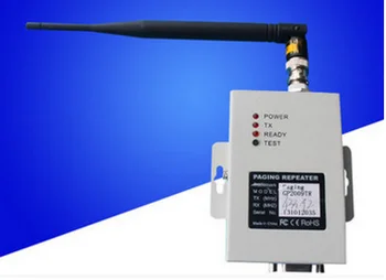 Pocsag repeater/transmitter, Pocsag paging system signal booster, RS232 protocol, 402-470MHz
Pocsag repeater/transmitter, Pocsag paging system signal booster, RS232 protocol, 402-470MHz