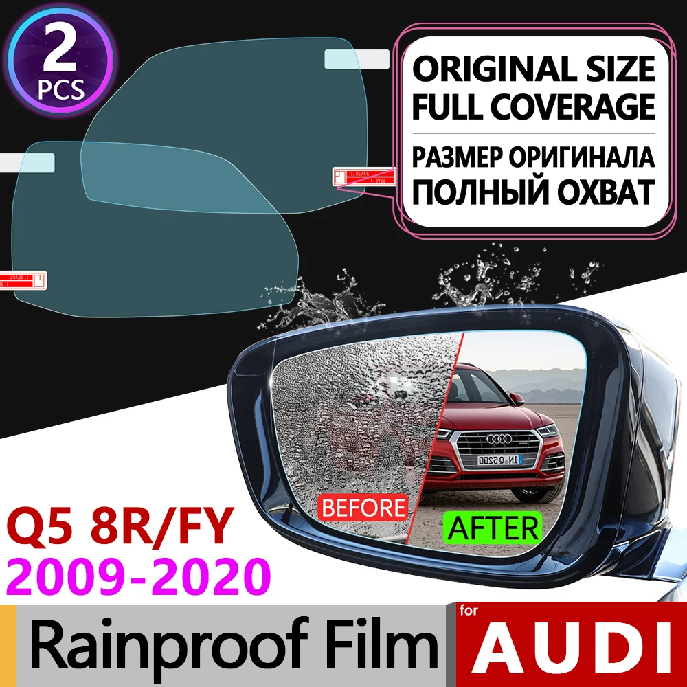 2Pcs for Audi Q5 8R FY 2009 - 2020 Full Cover Anti Fog Film Rearview Mirror Rainproof Clear Anti-Fog Films Car Accessories Sline
2Pcs for Audi Q5 8R FY 2009 - 2020 Full Cover Anti Fog Film Rearview Mirror Rainproof Clear Anti-Fog Films Car Accessories Sline