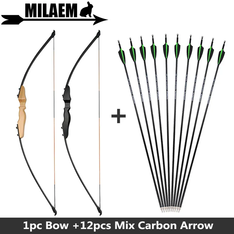 1Set 40lb Archery Straight Bow With Mix Carbon Arrows Spine 500 ID6.2mm Recurve Bow Outdoor Shooting Bow And Arrow Accessories
1Set 40lb Archery Straight Bow With Mix Carbon Arrows Spine 500 ID6.2mm Recurve Bow Outdoor Shooting Bow And Arrow Accessories