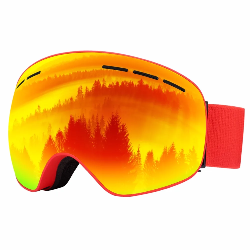 Frameless Ski Goggles, Dual Lens Wind Resistance Snow Eyewear with Anti-Fog UV Protection for Skiing Skating Motorcycle Cycling
Frameless Ski Goggles, Dual Lens Wind Resistance Snow Eyewear with Anti-Fog UV Protection for Skiing Skating Motorcycle Cycling