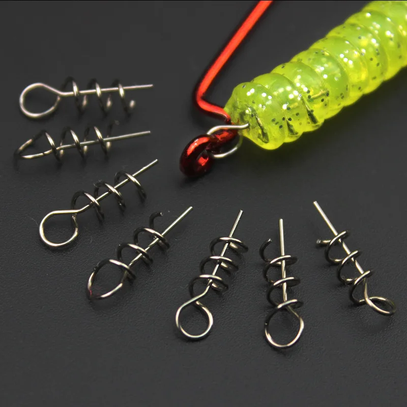 50pcs/lot Soft Bait Spring Lock Pin Crank Hook Carbon Steel Fishing Connector Fixed Pins Fishing Accessories WE137
50pcs/lot Soft Bait Spring Lock Pin Crank Hook Carbon Steel Fishing Connector Fixed Pins Fishing Accessories WE137