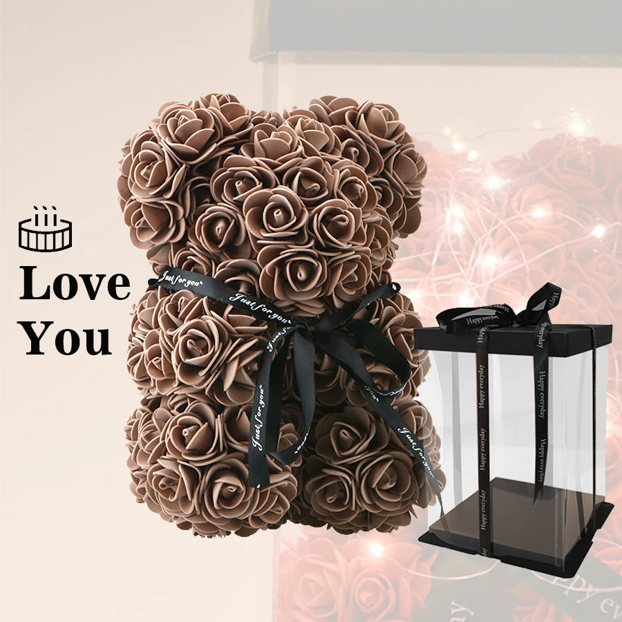2019 Hot Sale 23cm Teddy Rose Bear Artificial Flowers Home Wedding Festival DIY Cheap Wedding Decoration Gift Box Wreath Crafts
2019 Hot Sale 23cm Teddy Rose Bear Artificial Flowers Home Wedding Festival DIY Cheap Wedding Decoration Gift Box Wreath Crafts