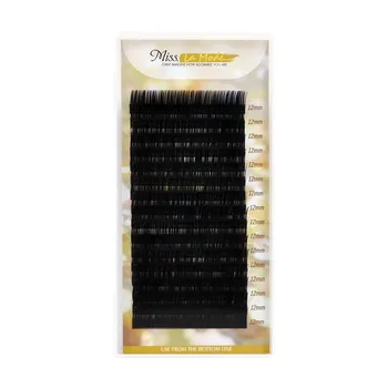 Miss Lamode super soft all size 1pc/lot BCD Curl mink eyelashes extension individuals eyelashes extensions wimper