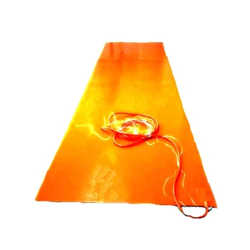 700*2300*1.5mm silicone heater for SS Tank adhesive 1 side PT100 & 1500mm lead wire come out from right corner of 700mm side
700*2300*1.5mm silicone heater for SS Tank adhesive 1 side PT100 & 1500mm lead wire come out from right corner of 700mm side