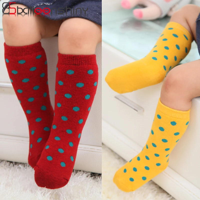 BalleenShiny Soft Kids Socks New Warm Polka-dot Children Boys Girls Breathable High Tube Socks Cute Thickening of Cotton 0-4Y
BalleenShiny Soft Kids Socks New Warm Polka-dot Children Boys Girls Breathable High Tube Socks Cute Thickening of Cotton 0-4Y