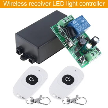 AC220V RF Wireless Mini Switch Relay Receiver Transmitter Remote Controller for Light Lamp Switch and Electrical Equipment
AC220V RF Wireless Mini Switch Relay Receiver Transmitter Remote Controller for Light Lamp Switch and Electrical Equipment