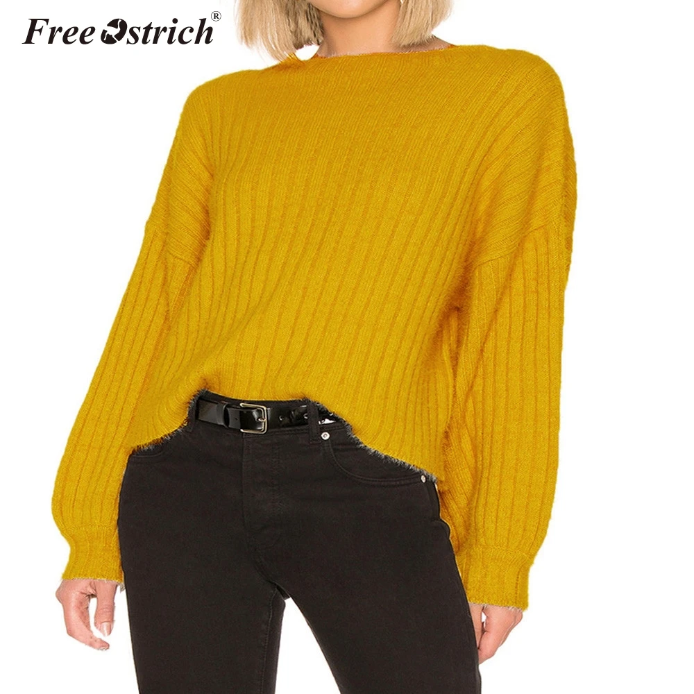 Free Ostrich Autumn Sweater Women 2019 Solid O Neck Long Sleeve Casual Ariana Grande Roupas Femininas Womens Clothing N30
Free Ostrich Autumn Sweater Women 2019 Solid O Neck Long Sleeve Casual Ariana Grande Roupas Femininas Womens Clothing N30