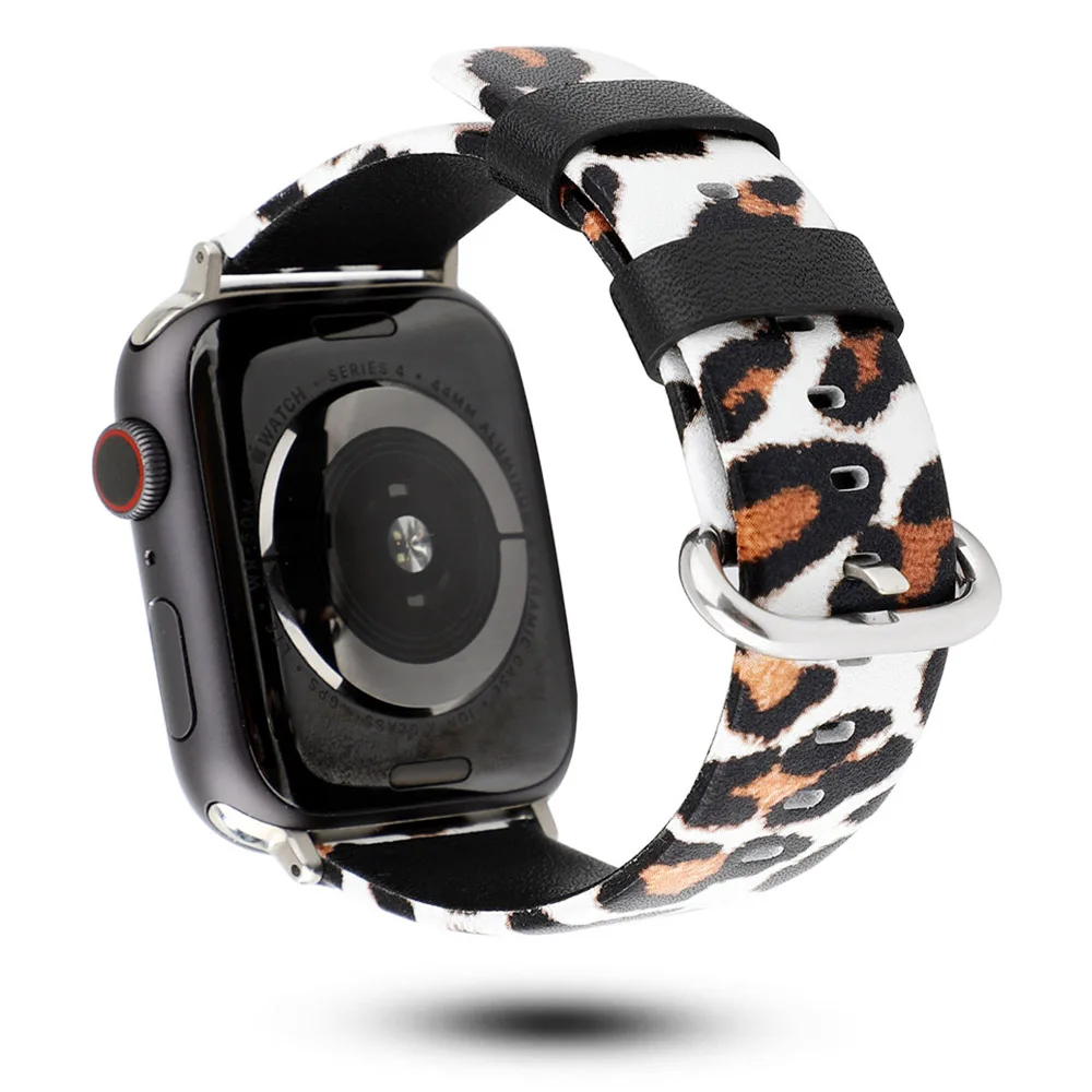 Fashionable New Design Leopard Print Leather Watch Bracelet for Apple Watch Band Series 5 4 3 2 1 Men/Women Strap 38/42/40/44mm
Fashionable New Design Leopard Print Leather Watch Bracelet for Apple Watch Band Series 5 4 3 2 1 Men/Women Strap 38/42/40/44mm