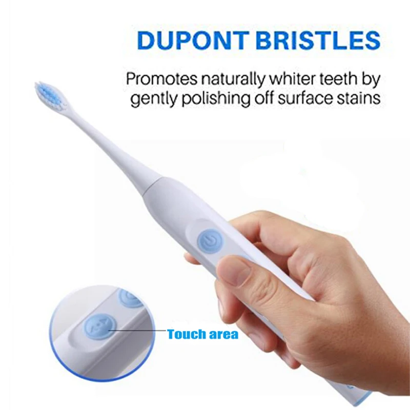 Top Quality Electric Toothbrush Clean Whiten Teeth Portable Electric Toothbrush Fashion Design Smart Chip Rechargeable S-520
Top Quality Electric Toothbrush Clean Whiten Teeth Portable Electric Toothbrush Fashion Design Smart Chip Rechargeable S-520