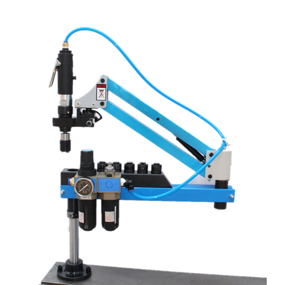 Pneumatic Air Drill Tools M3-M16 Universal Type Pneumatic Tapping Machine 250RPM 1000mm Metalworking Tapper Machine with Chucks
Pneumatic Air Drill Tools M3-M16 Universal Type Pneumatic Tapping Machine 250RPM 1000mm Metalworking Tapper Machine with Chucks