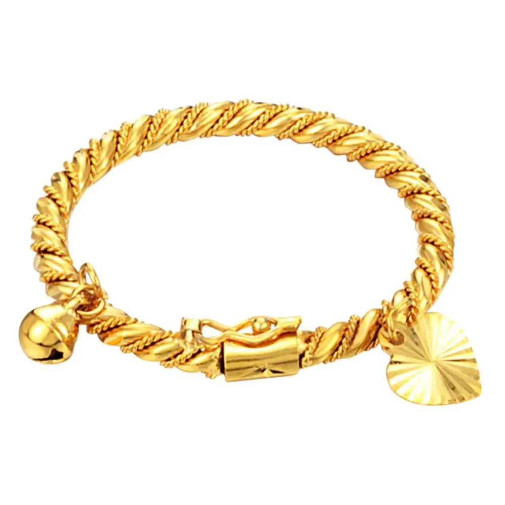 XIUFEN Baby Kids Simple Fashion Bracelets Creative Bell Leaves Hand Chain | Украшения и аксессуары