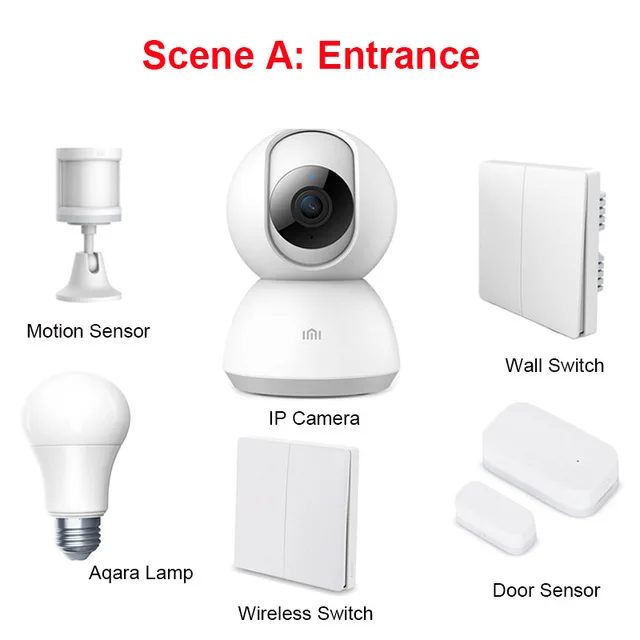 Original Xiaomi Mijia 1080P Smart Camera IP Gateway Hub Wall Wireless Switch Water Sensor Temperature Humidity Sensor Home Kits
Original Xiaomi Mijia 1080P Smart Camera IP Gateway Hub Wall Wireless Switch Water Sensor Temperature Humidity Sensor Home Kits