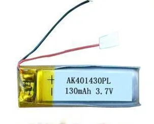 2Pcs Factory production supply voice recorder, Bluetooth 3.7V 401430-130mah lithium polymer battery
2Pcs Factory production supply voice recorder, Bluetooth 3.7V 401430-130mah lithium polymer battery