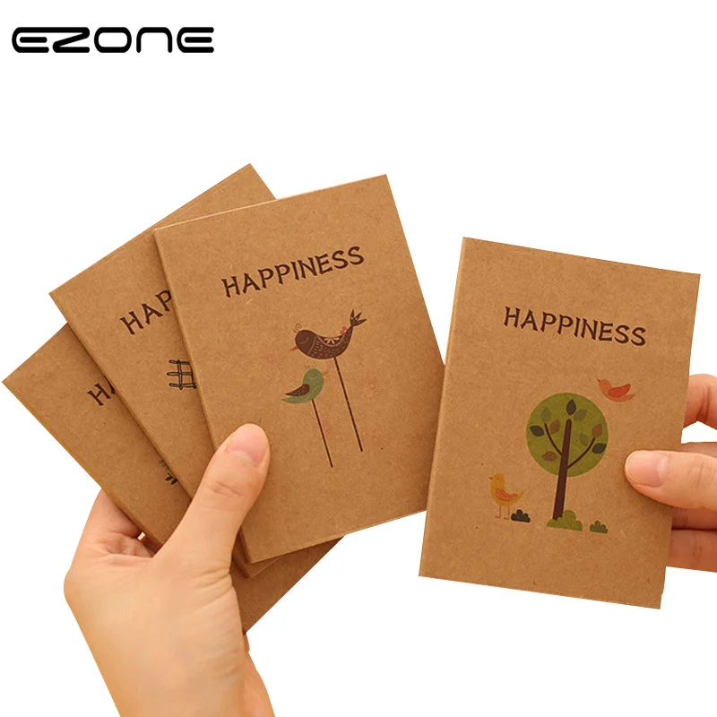 EZONE Mini Notebook Blank Pages Children Sketching Note Book Printed Kawaii Flowers/Bird/Tree/Windmill Notepad Office Supply
EZONE Mini Notebook Blank Pages Children Sketching Note Book Printed Kawaii Flowers/Bird/Tree/Windmill Notepad Office Supply
