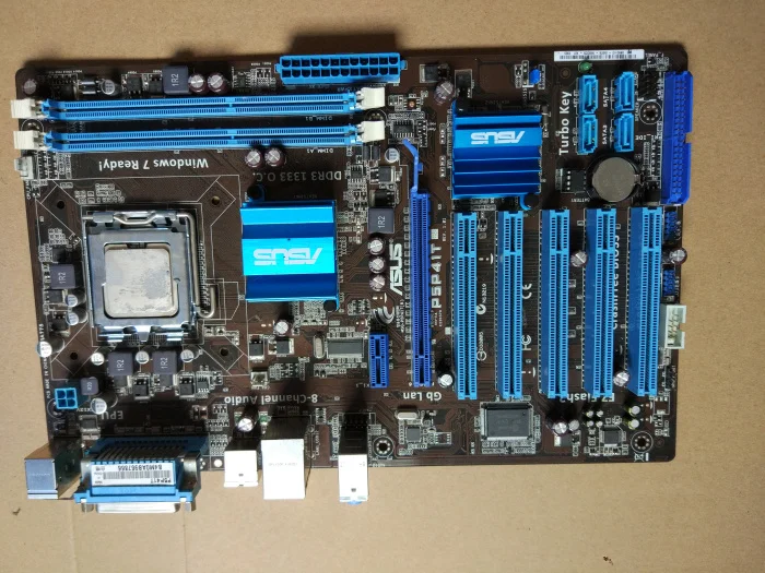 Used for Asus P5P41T Original Desktop Motherboard G41 Socket LGA 775 DDR3 8G SATA2 USB2.0 ATX | Компьютеры и офис