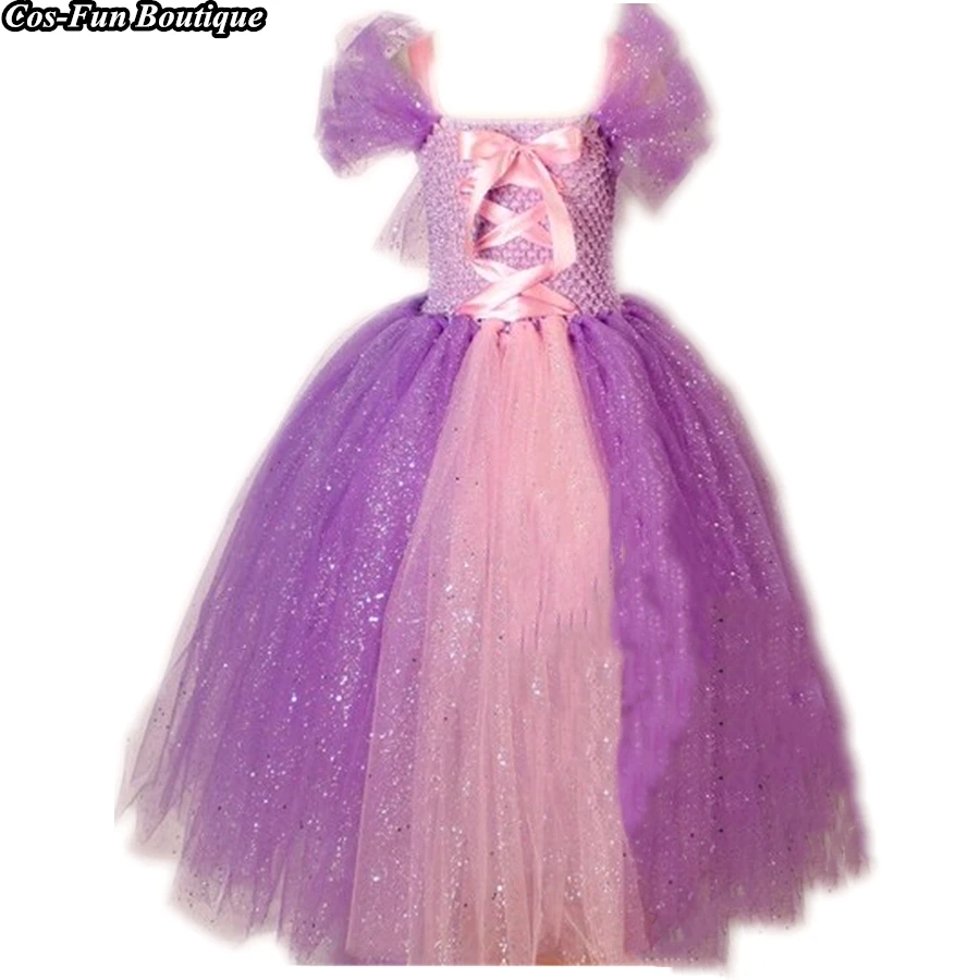 ELUXE Tangled Rapunzel Fancy Tutu Dress Handmade Princess Rapunzel Costume Baby Toddler Girl Birthday Party Cosplay Costume
ELUXE Tangled Rapunzel Fancy Tutu Dress Handmade Princess Rapunzel Costume Baby Toddler Girl Birthday Party Cosplay Costume