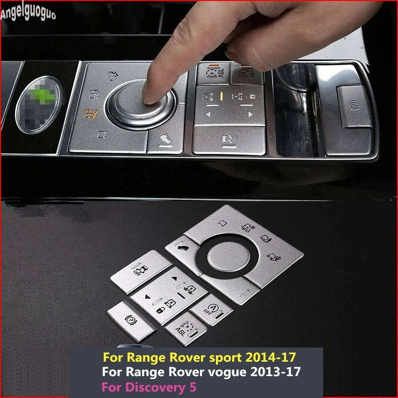 For Land Rover Range Rover Sport Vogue SE HSE Discovery 5 Car electronic hand brake switch Traffic System Button P parking Cover