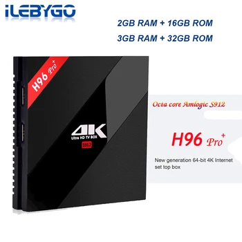 Android 7.1 TV Box H96 Pro+ Amlogic S912 3GB 32GB Octa Core Smart Set Top Box BT 4.1 2.4GHz+5.0GHz WiFi Mini PC Media Player
Android 7.1 TV Box H96 Pro+ Amlogic S912 3GB 32GB Octa Core Smart Set Top Box BT 4.1 2.4GHz+5.0GHz WiFi Mini PC Media Player