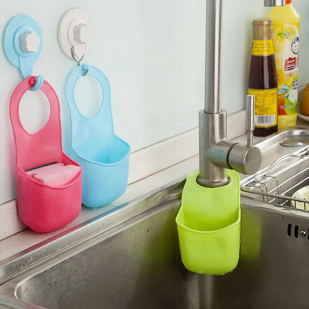 Kitchen Bathroom Hang Plastic Container Storage Box Home faucet soft gadget sponge soap storage box sink shelf drain basket
Kitchen Bathroom Hang Plastic Container Storage Box Home faucet soft gadget sponge soap storage box sink shelf drain basket