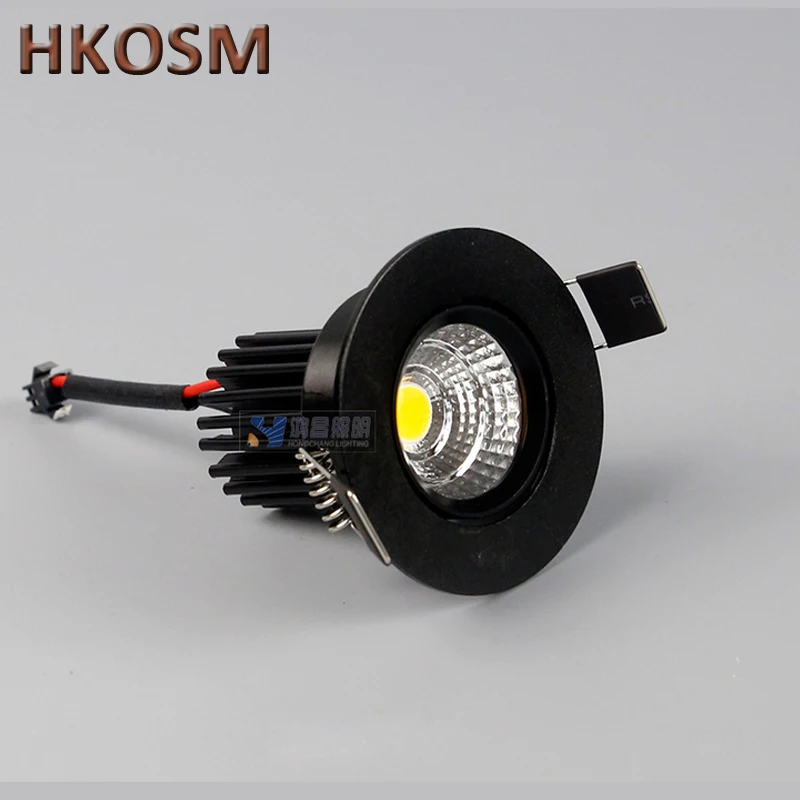 Dimmable LED Downlight 5W Spot LED DownLight Dimmable 110V 220V LED Spot Recessed Downlight black / silver / golden for house
Dimmable LED Downlight 5W Spot LED DownLight Dimmable 110V 220V LED Spot Recessed Downlight black / silver / golden for house