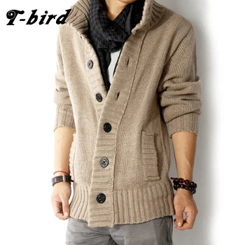 T-bird 2017 Sweater Men Concise Sweater Coat Cardigan Male stripe Slim Mens Button decoration Cardigan Sweater Cardigan Men XXL
T-bird 2017 Sweater Men Concise Sweater Coat Cardigan Male stripe Slim Mens Button decoration Cardigan Sweater Cardigan Men XXL