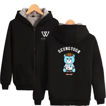 KPOP WINNER parkas winter jackets down &parkas man winter coats and jackets Thicken zipper Sweatshirt XXS-4XL Clothing coat
KPOP WINNER parkas winter jackets down &parkas man winter coats and jackets Thicken zipper Sweatshirt XXS-4XL Clothing coat