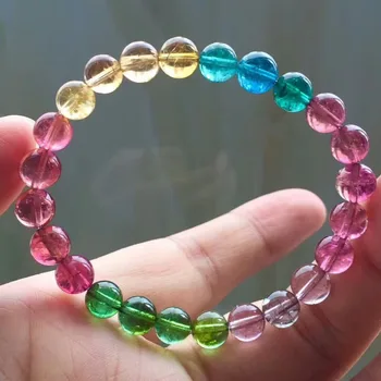 Certificate Natural Brazil Colorful Tourmaline Quartz Crystal Rainbow Color 7mm Clear Round Beads Bracelet Tourmaline AAAAAA
Certificate Natural Brazil Colorful Tourmaline Quartz Crystal Rainbow Color 7mm Clear Round Beads Bracelet Tourmaline AAAAAA