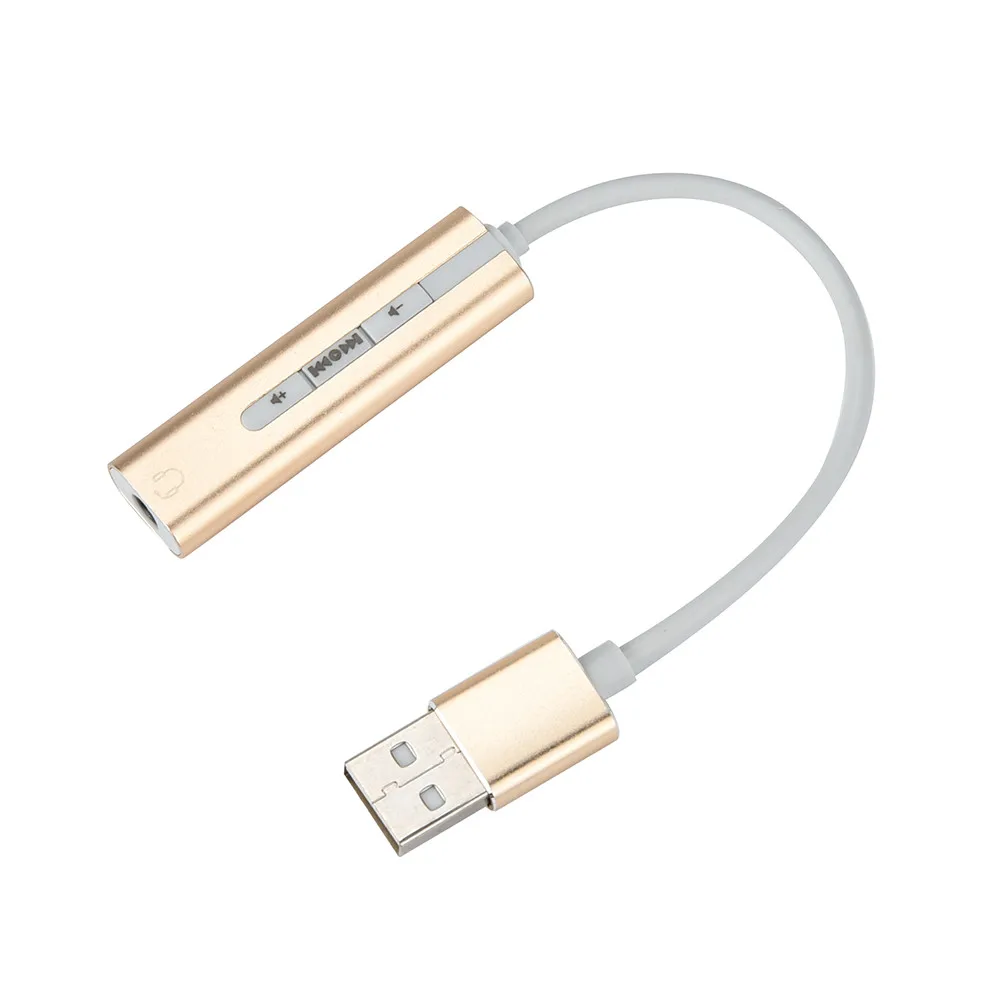 USB 7.1 Sound Card External Converter Adapter with 3.5mm Aux usb sata cable riser card rj45 connector dvi-d vga dual psu | Компьютеры и