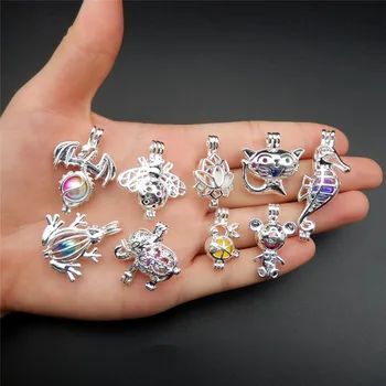 9pcs Silver Plated mixture Cage Jewelry Making Supplies Copper Beads Cage Pendant Essential Oil Diffuser Trendy Locket Gift
9pcs Silver Plated mixture Cage Jewelry Making Supplies Copper Beads Cage Pendant Essential Oil Diffuser Trendy Locket Gift