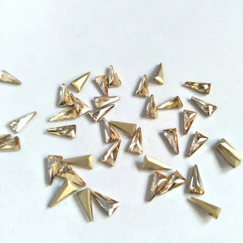 New 100pcs 4X8mm Triangle Nail Art Rhinestones Crystals Gems AB Decorations for Acrylic Nails Stone Accessories 
New 100pcs 4X8mm Triangle Nail Art Rhinestones Crystals Gems AB Decorations for Acrylic Nails Stone Accessories