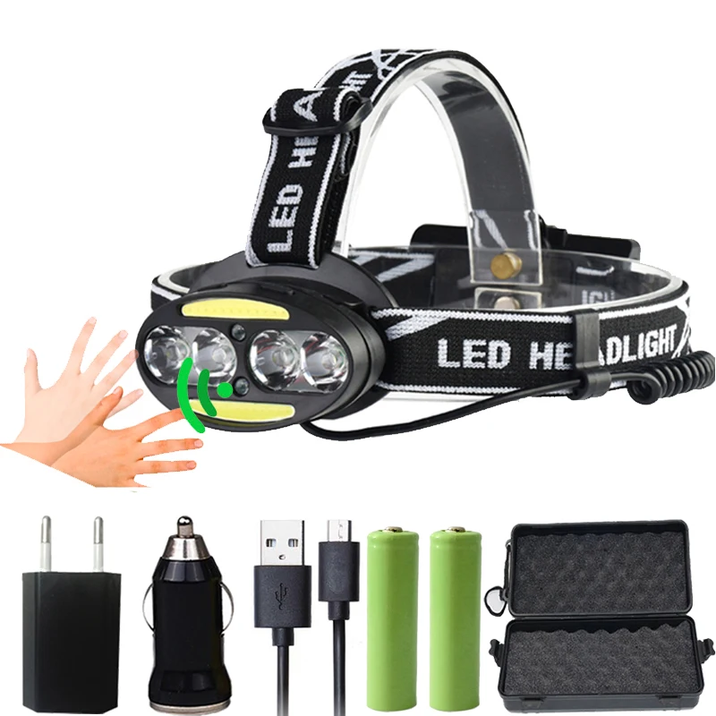 z20Micro USB Sensor 6 Leds headlight COB headlamp xml-t6 head flashlight waterproof fishing camping torch head
z20Micro USB Sensor 6 Leds headlight COB headlamp xml-t6 head flashlight waterproof fishing camping torch head