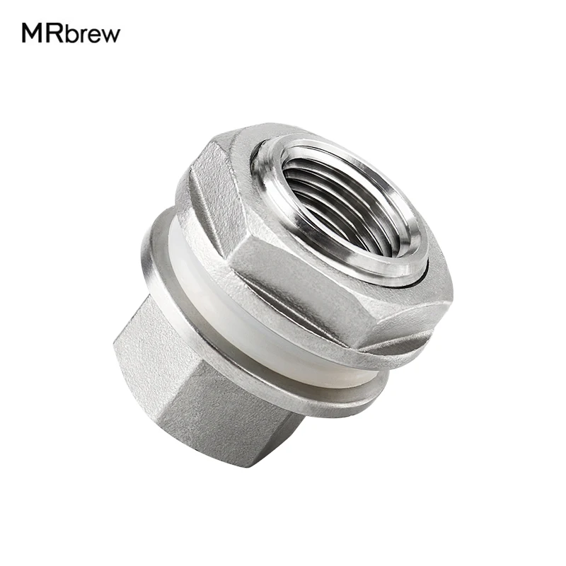 New Compact Weldless Bulkhead 1/2"NPT Home Brewing Kettle Bulkhead Single-Piece Design
New Compact Weldless Bulkhead 1/2"NPT Home Brewing Kettle Bulkhead Single-Piece Design