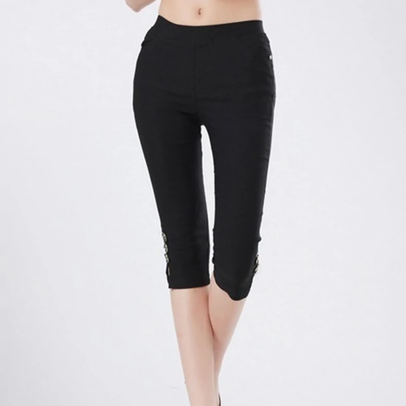 2019 New Arrival Ladies Button Solid Mid Leggings Women Summer Casual Mid Calf Pants Capris Stretch Leggings Female Plus Size
2019 New Arrival Ladies Button Solid Mid Leggings Women Summer Casual Mid Calf Pants Capris Stretch Leggings Female Plus Size