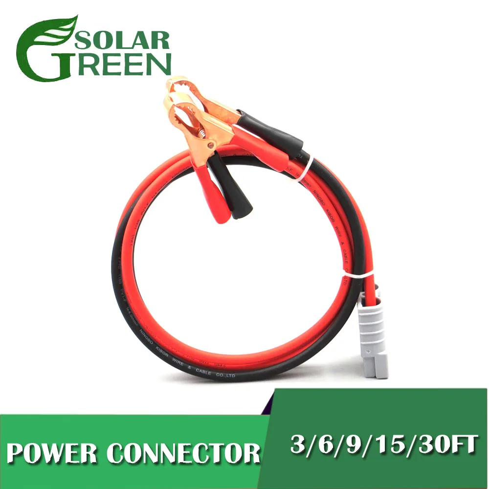 SH50 Plug 50A 600V Extend cable 1m 2m 3m 5m 10m solar cable Connect with Alligator clip Clamps Crocodile 50A
SH50 Plug 50A 600V Extend cable 1m 2m 3m 5m 10m solar cable Connect with Alligator clip Clamps Crocodile 50A