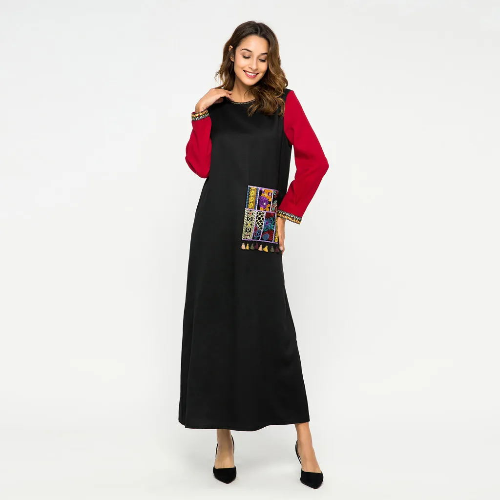 JAYCOSIN 2019 New Summer Women Dress Muslim Patchwork Embroidery Kaftan Abaya Islamic Denim Maxi Pockets Robe Sundress 90032514
JAYCOSIN 2019 New Summer Women Dress Muslim Patchwork Embroidery Kaftan Abaya Islamic Denim Maxi Pockets Robe Sundress 90032514