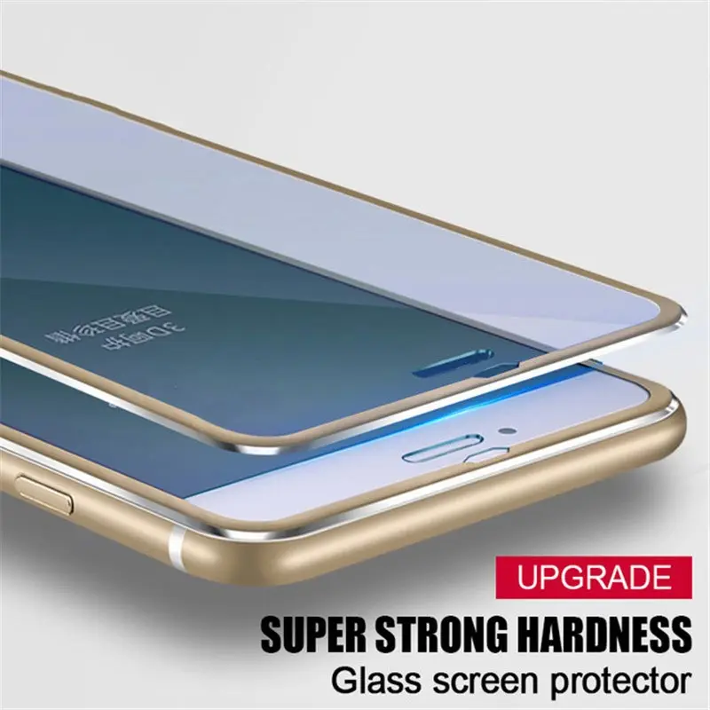Защитное стекло закаленное 9H для iPhone 8/7/6/6s Plus/5/6/6S/X/8/7/6/6s | Мобильные телефоны и