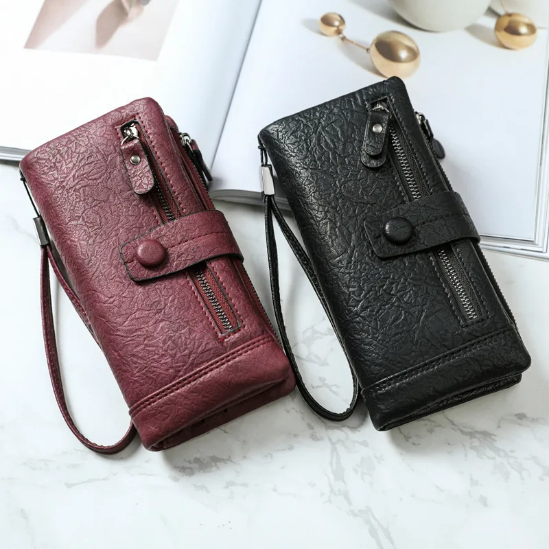 New Women Wallets and Purses Female Pu Leather Long Wallet High Quality Hasp Wallet Phone Purse Moda Mujer Card Holders Clutch
New Women Wallets and Purses Female Pu Leather Long Wallet High Quality Hasp Wallet Phone Purse Moda Mujer Card Holders Clutch