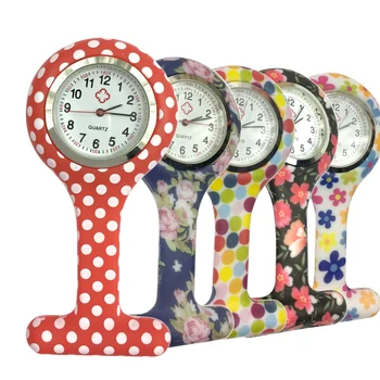 5pcs Set Round Clip Silicon Nurse Rubber Pocket FOB Watch Women Docter Hanging Medical Watch Free Shipping Gift Floral Printing
5pcs Set Round Clip Silicon Nurse Rubber Pocket FOB Watch Women Docter Hanging Medical Watch Free Shipping Gift Floral Printing