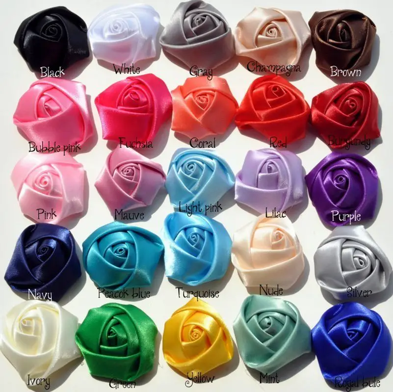 (120pcs/lot) 25 Colors Flat Back Mini Satin Ribbon Rose Flower Accessories Handmade Rolled Rosettes For Hair Clip Or Headband
(120pcs/lot) 25 Colors Flat Back Mini Satin Ribbon Rose Flower Accessories Handmade Rolled Rosettes For Hair Clip Or Headband