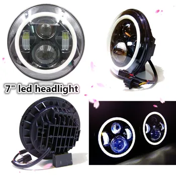 Colorful Hi/Low Beam Round 7" led Headlight Head Light with Bulb DRL angle eye for wrangler TJ LJ JK CJ Harley motorcycle 7inch
Colorful Hi/Low Beam Round 7" led Headlight Head Light with Bulb DRL angle eye for wrangler TJ LJ JK CJ Harley motorcycle 7inch