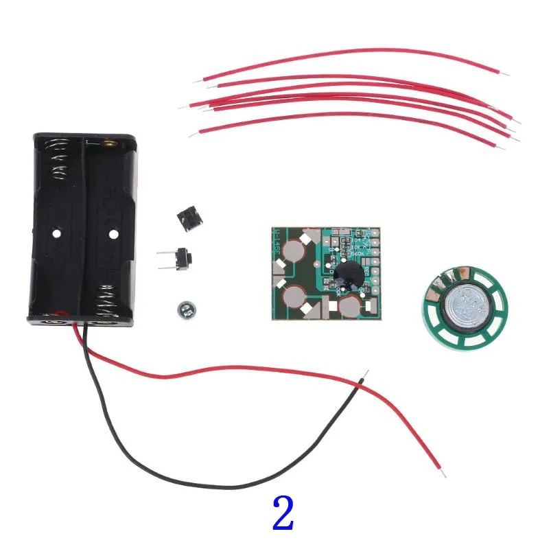 Micro Digital Recording and Playback Voice IC Chip Sound Module DIY Kits Recorder Record Pen Talking Music Greeting
Micro Digital Recording and Playback Voice IC Chip Sound Module DIY Kits Recorder Record Pen Talking Music Greeting